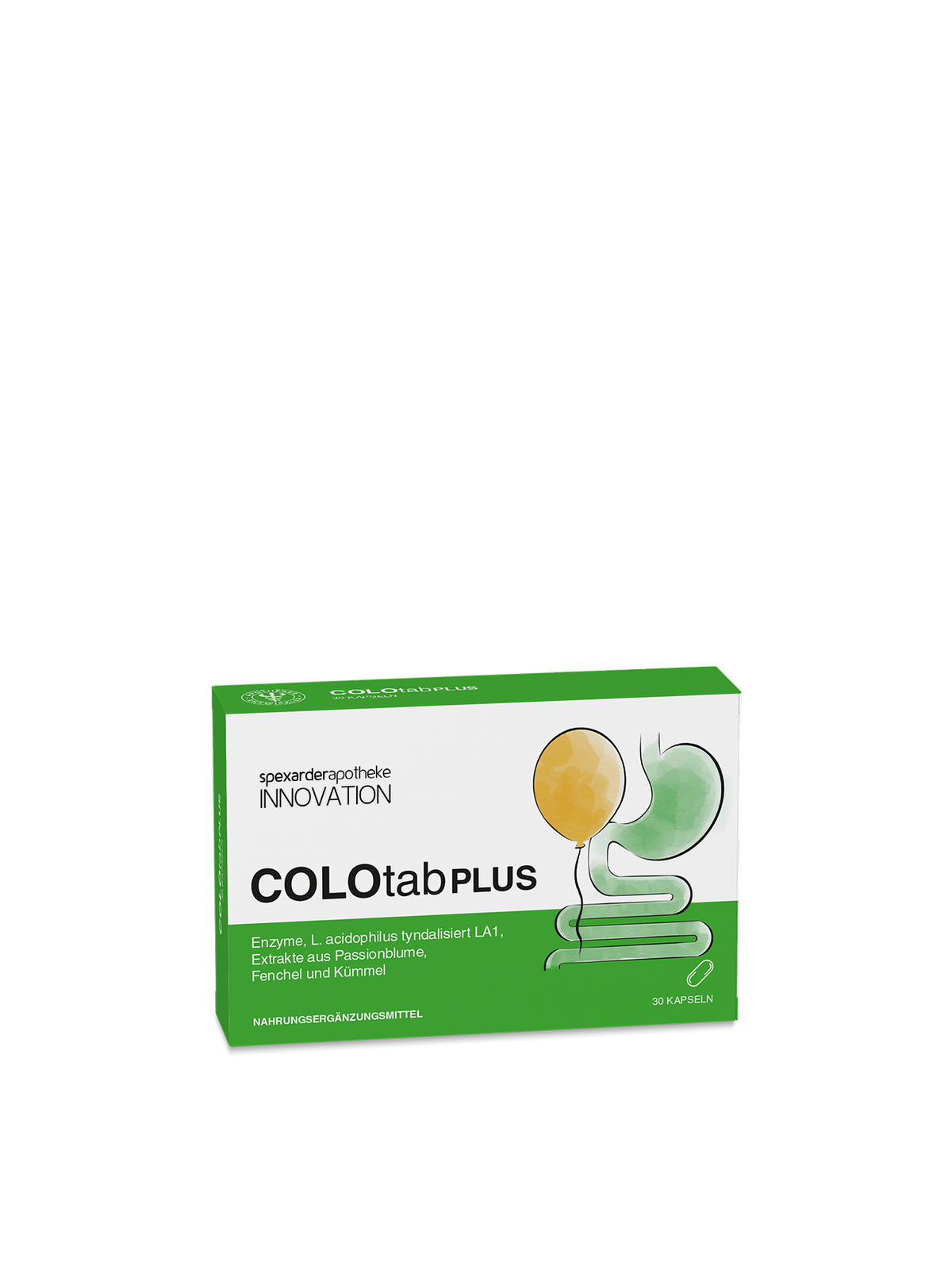 Colotab Plus 30 pflanzliche Kapseln