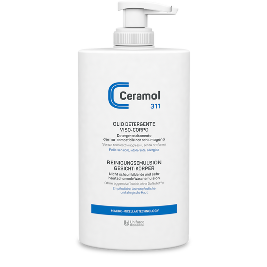 Ceramol 311 REINIGUNGSEMULSION GESICHT-KÖRPER 400 ml