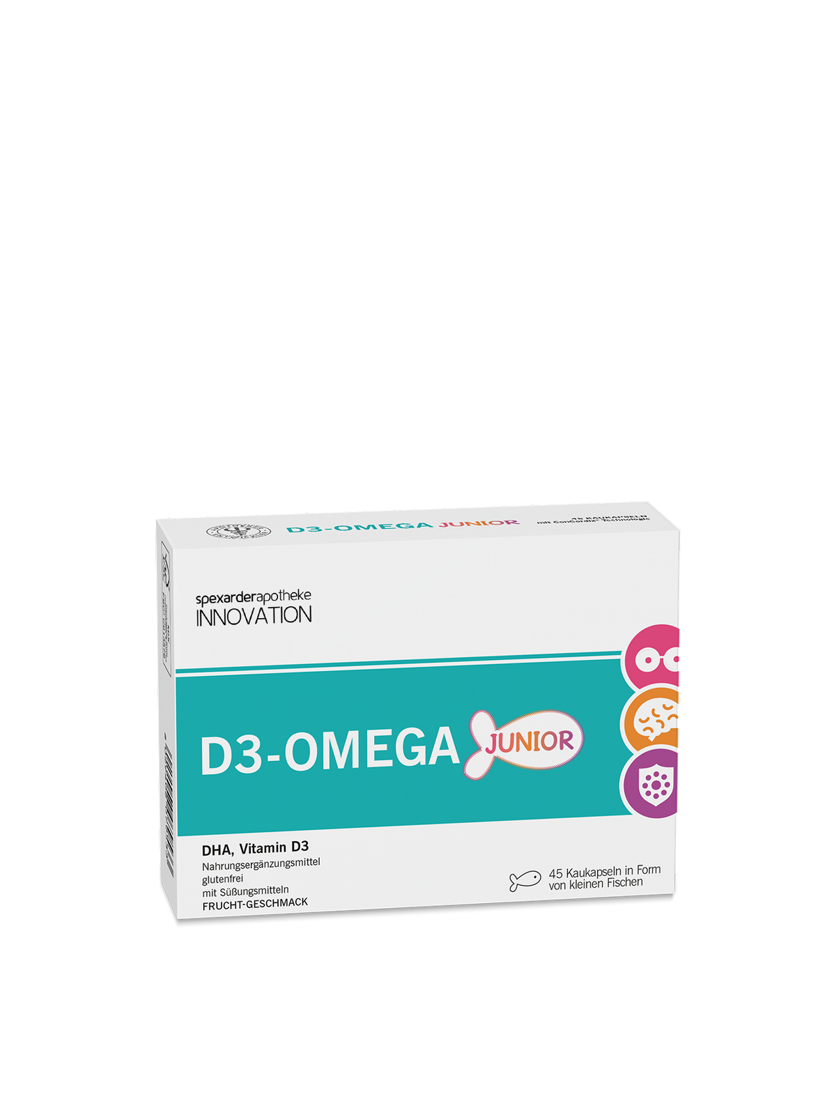 D3-omega Junior 45 Kaukapseln