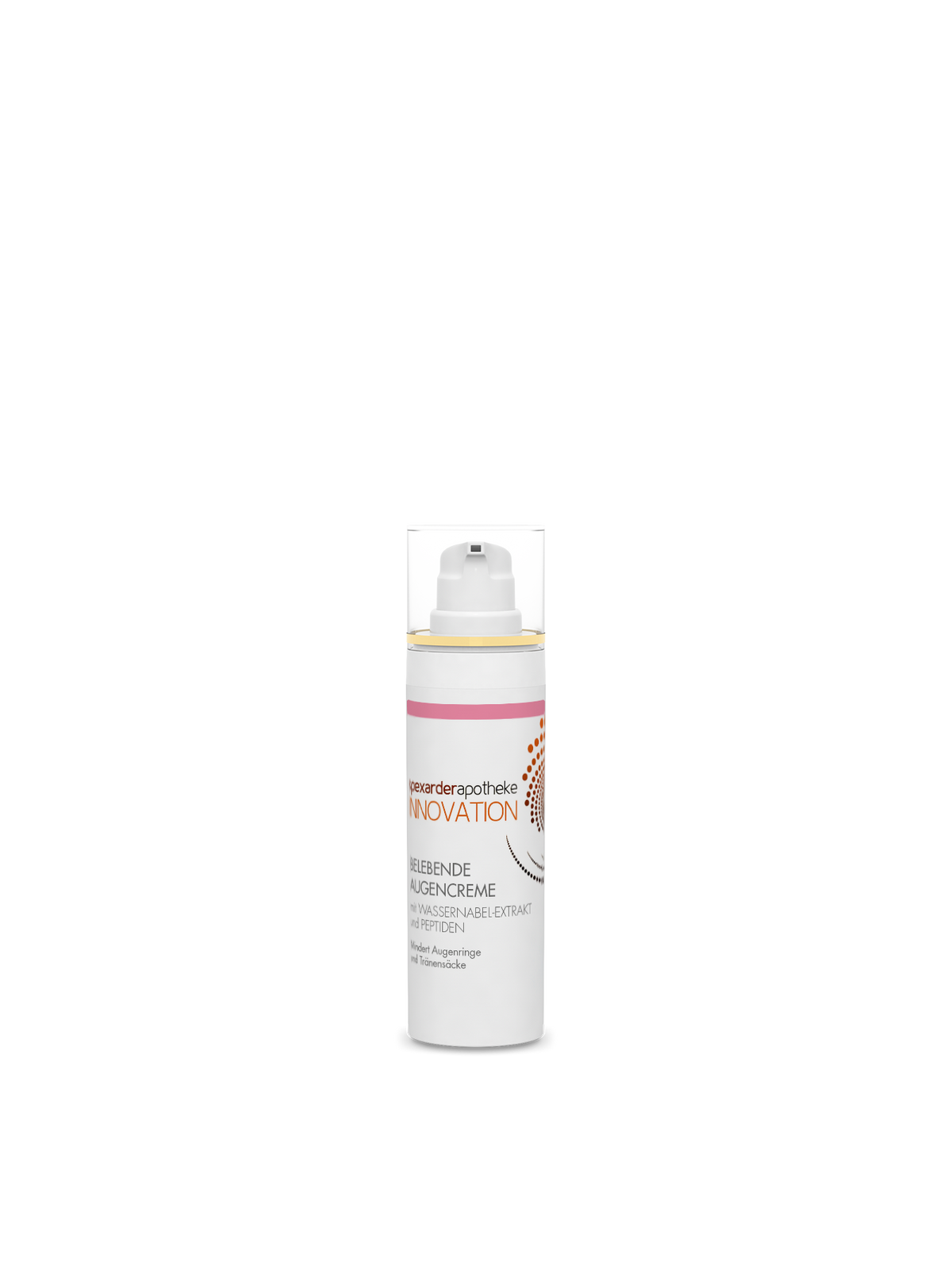 Belebende Augencreme mit Wassernabel-extrakt und Peptiden 25 ml