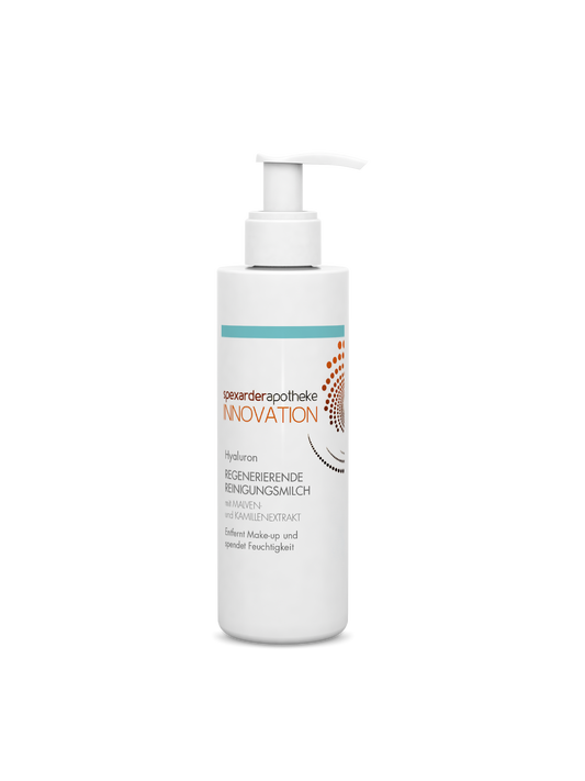 Hyaluron Regenerierende Reinigungsmilch mit Malven- und Kamillenextrakt 200 ml