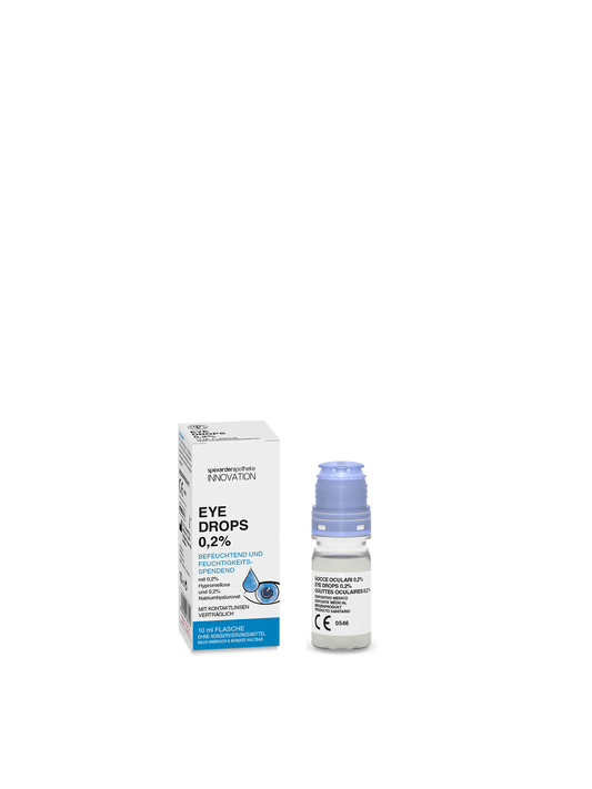 Eye Drops 0,2% 10 ml Flasche (Medizinprodukt CE)