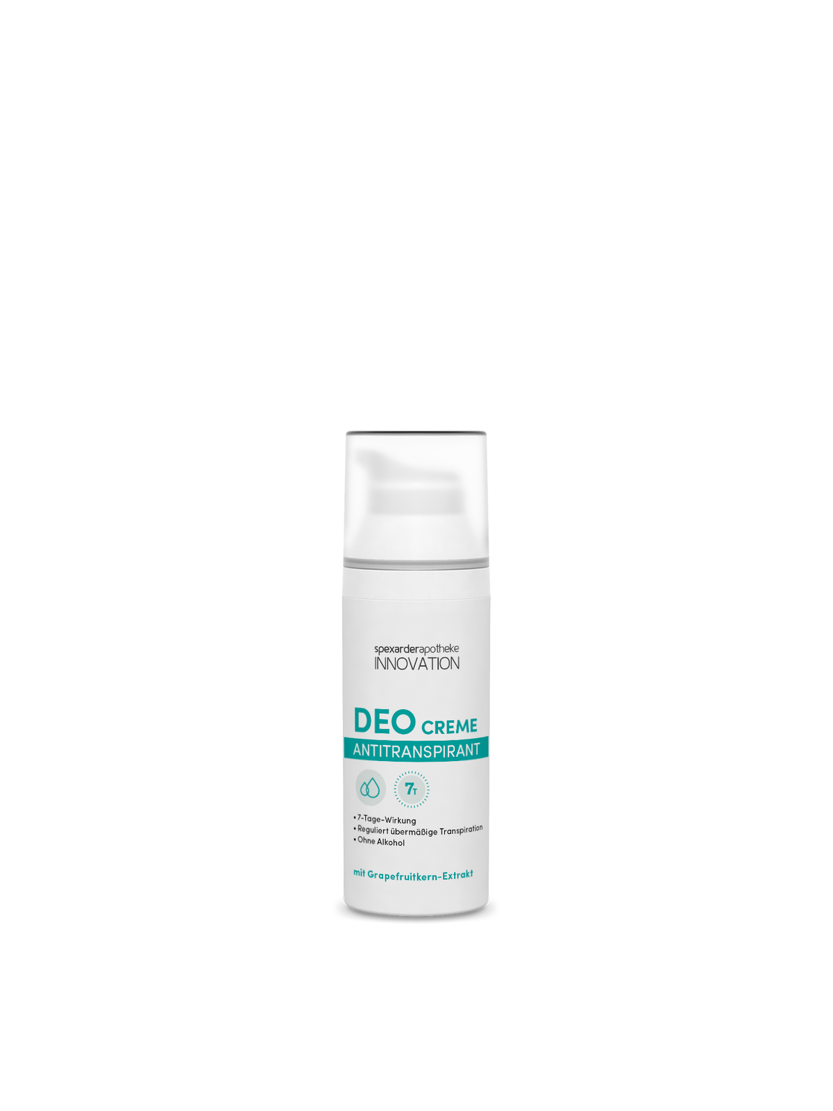 Deo Creme Antitranspirant mit Grapefruitkern-extrakt 50 ml