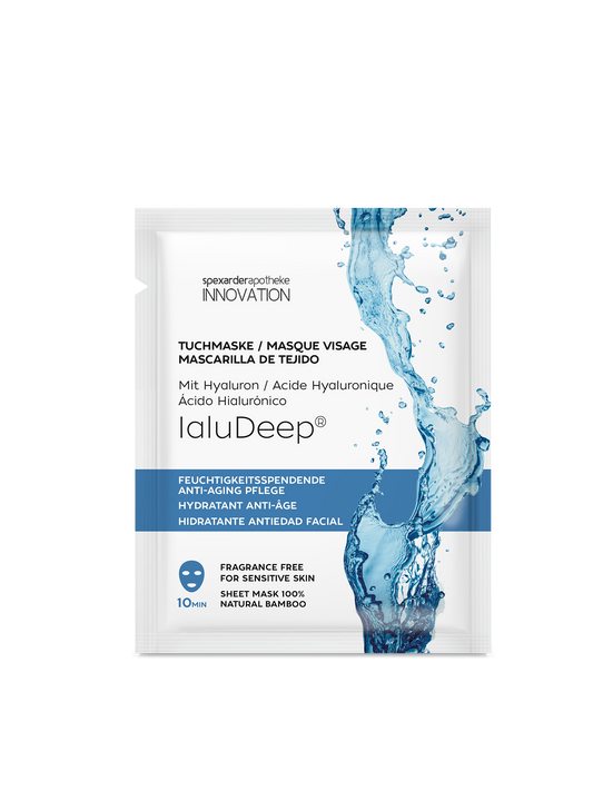 Feuchtigkeitsspendende Anti-aging Tuchmaske mit IALUDEEP® 15 ml
