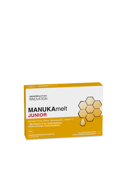 Manukamelt Junior 20 Lutschtabletten