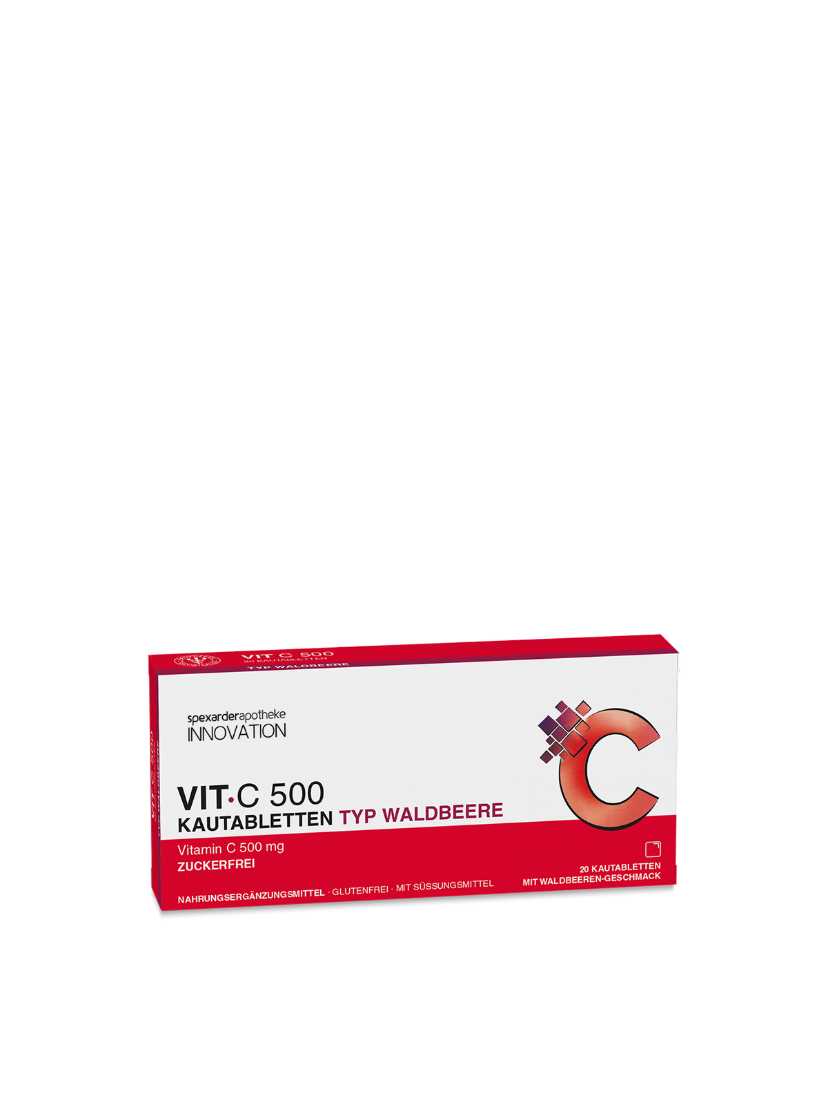 Vitamin C 500 Typ Waldbeere 20 Kautabletten